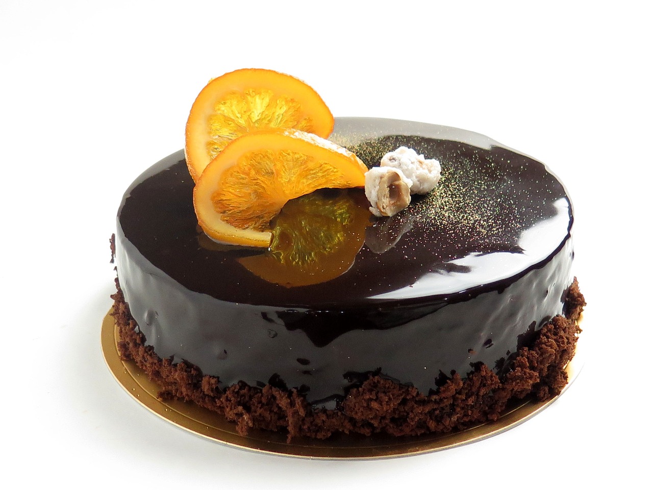 Orange Peel Chocolate Cake